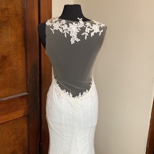 Wedding Dress, Ida Torez, Ivory, Size 6, “As is”